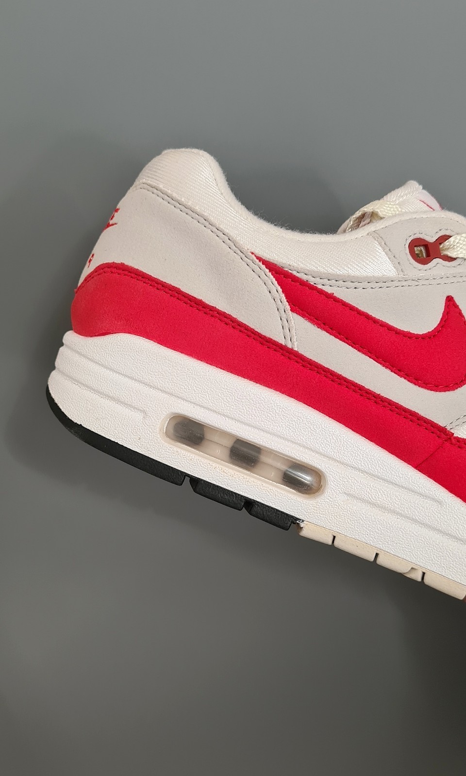 Nike Air Max 1 Anniversary OG Red 2017 EUR 41 US 8 UK 7cm26