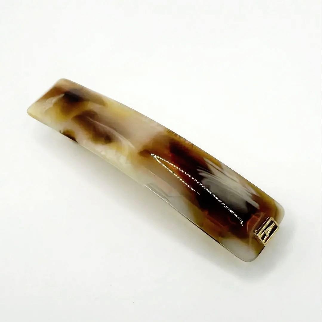 ALEXANDRE DE PARIS Barrette Hair Clip Tortoiseshell from JAPAN