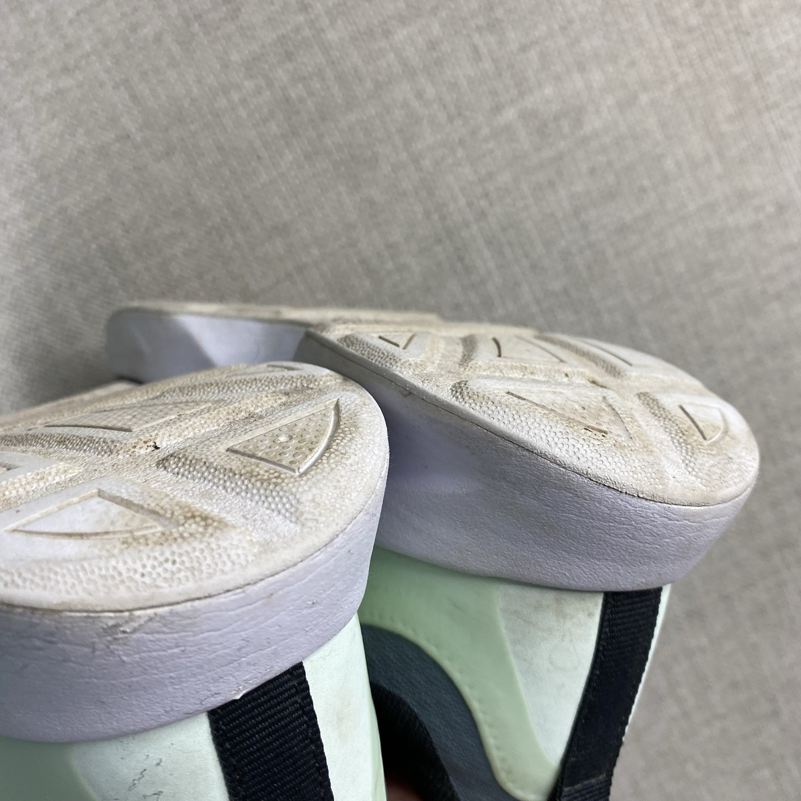 Nike Wearallday Sneakers Womens 7 Gray Mint Green Lace Up Running Shoes