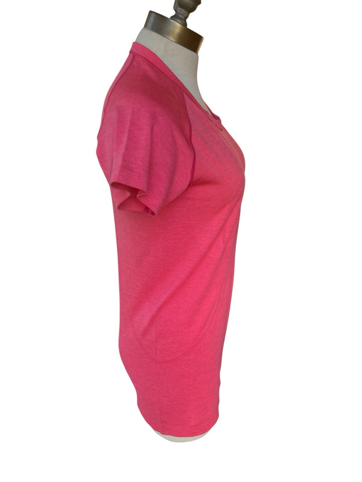LULULEMON Swiftly Tech 2.0 Womens 10 Glaze Pink Short Sleeve Athleisure Shirt
