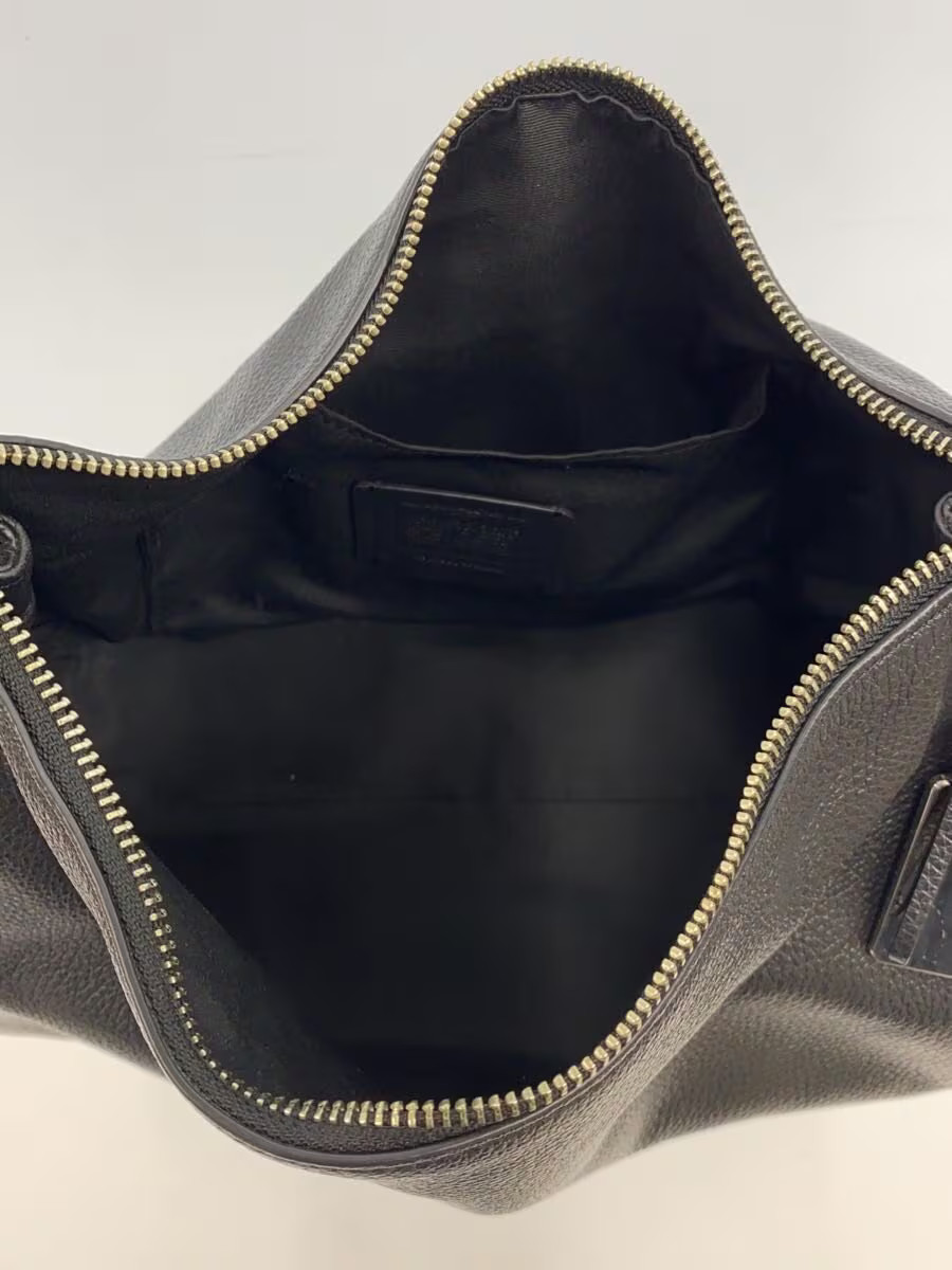 COACH Tote Bag Leather BLK Solid F28987