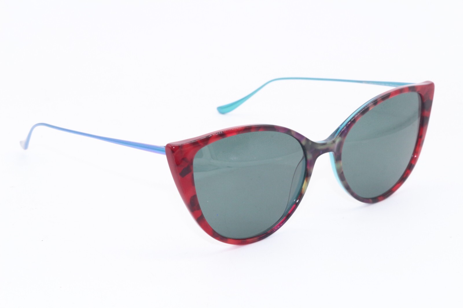 NEW PRODESIGN DENMARK 8672 C.4824 RED GREEN TORT AUTHENTIC SUNGLASSES 54-17