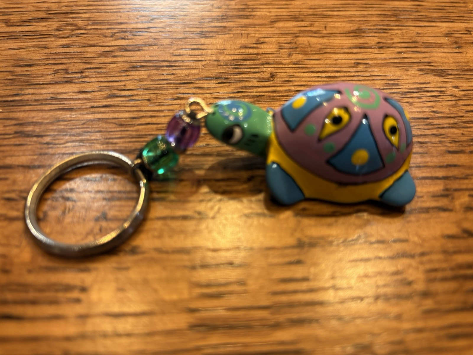 Keychain Colorful Turtle : Tortis Dominican Republic