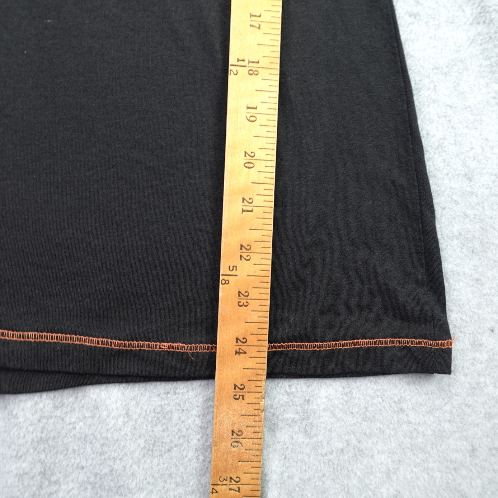 Harley Davidson T Shirt Womens Large Black Orange Biker Estampida Zapopan Mexico