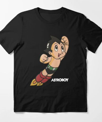 Vintage Astroboy Anime Robot Show Astro Boy Space Art Childhood Cartoon Manga Es