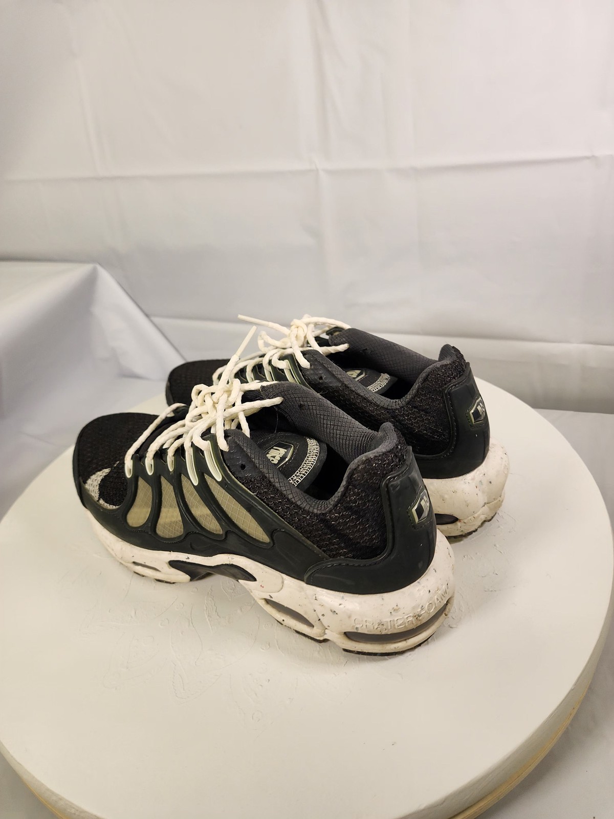 Nike Air Max Terrascape Plus Mens Running Shoes Size 9 Black Crater Foam Sneaker