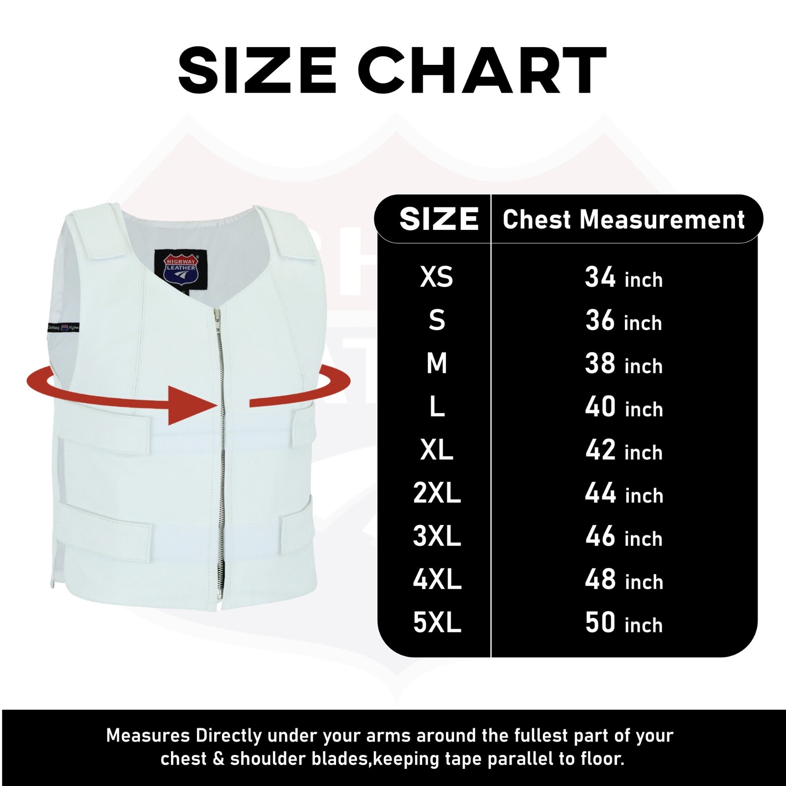 White Women Bullet Proof style Leather Motorcycle Vest for bikers Club Tactical