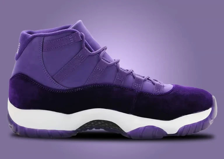 NEW Jordan 11 “Purple Rain” For Prince Men’s Size US 7-12