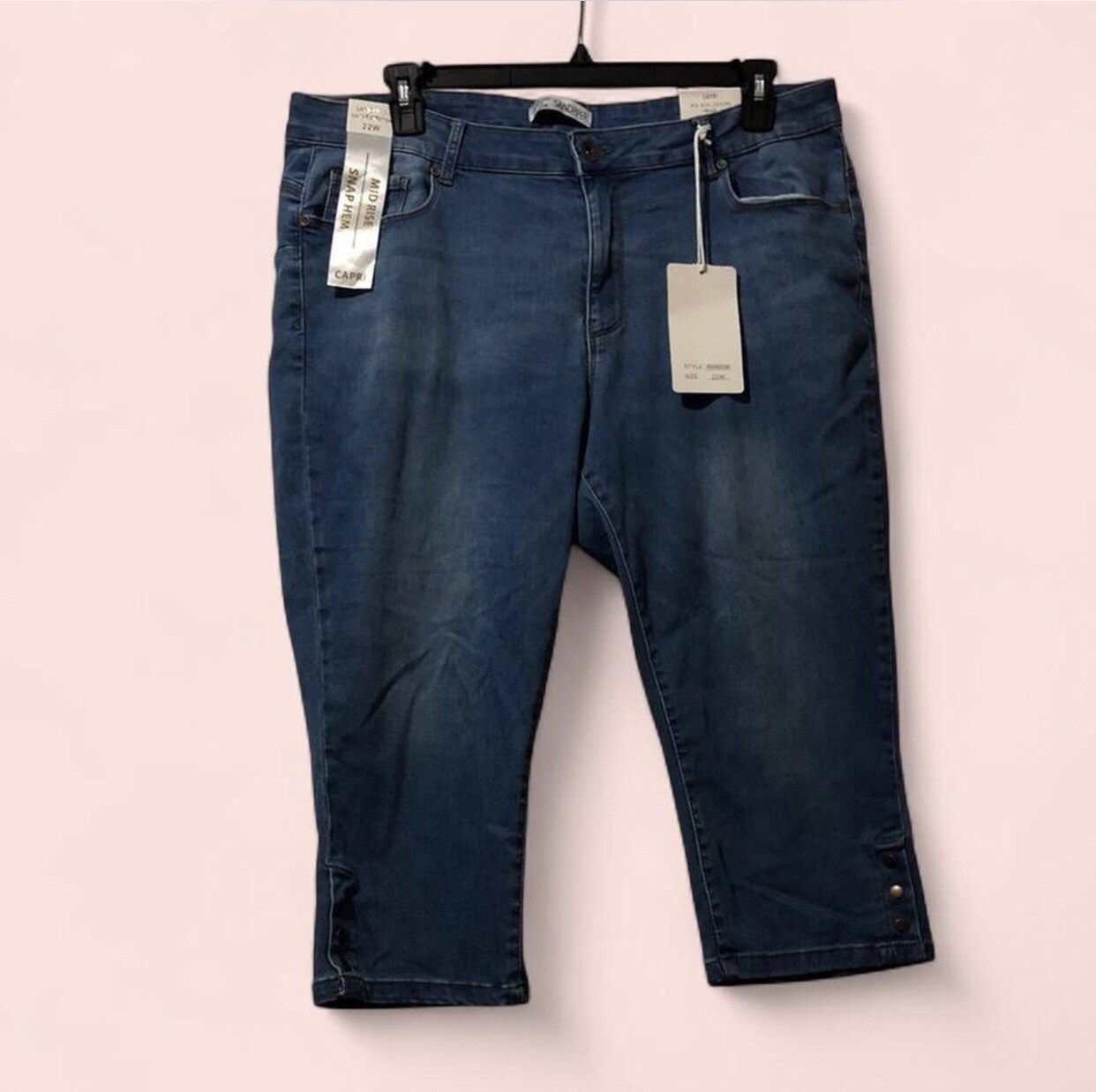Sandpiper blue jeans capris Size 22