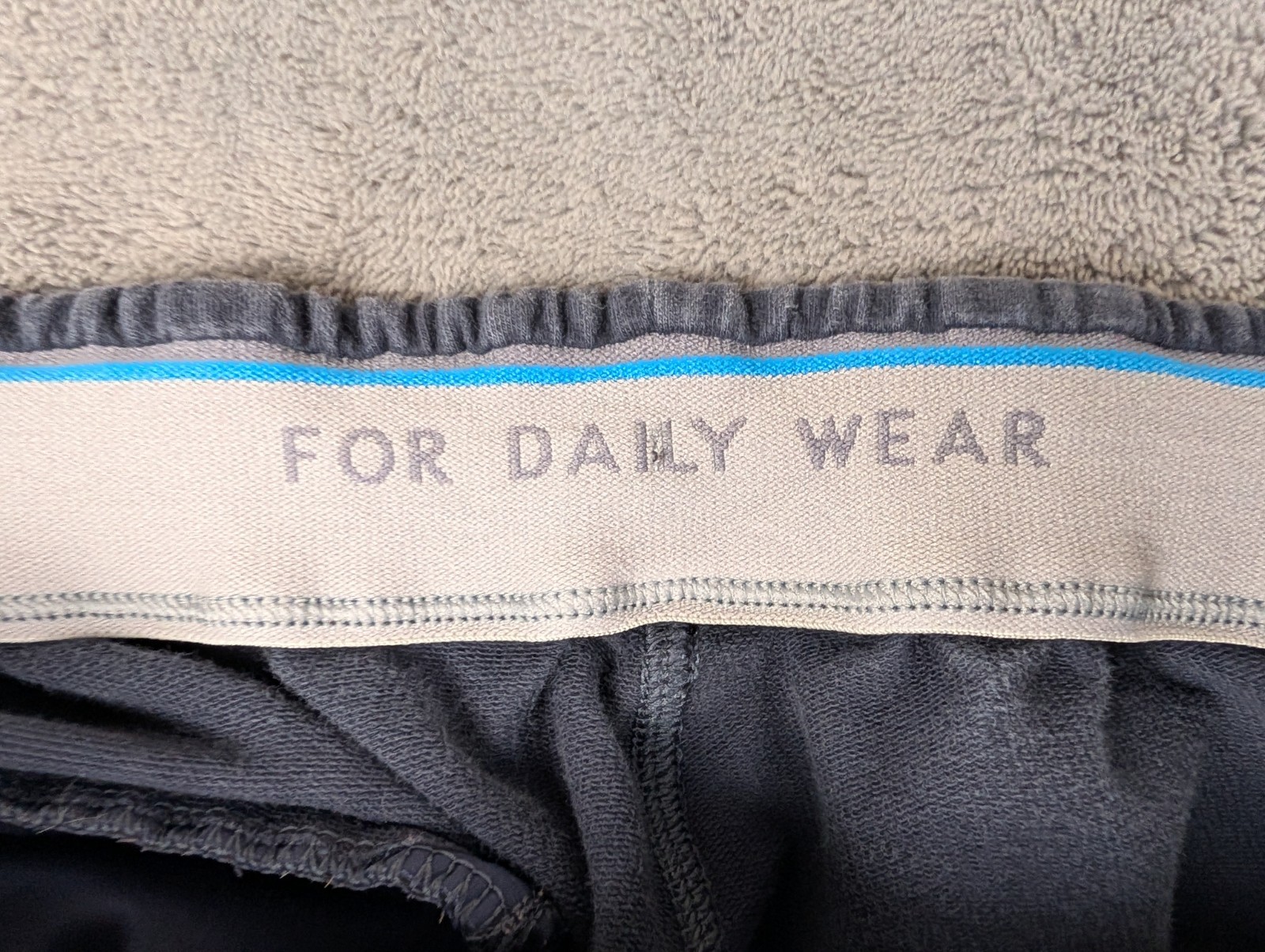 Mack Weldon Ace Jogger Mens Large Blue For Daily Wear Sweatpants Casual Comfort