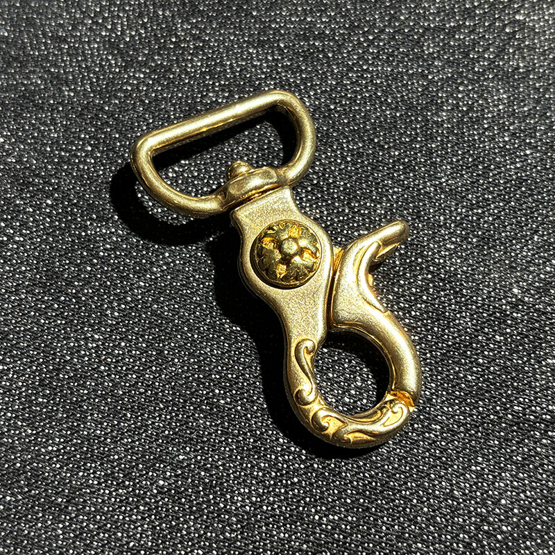 Belt hook, shoulder strap hook, brass hook, belt accessory, universal model