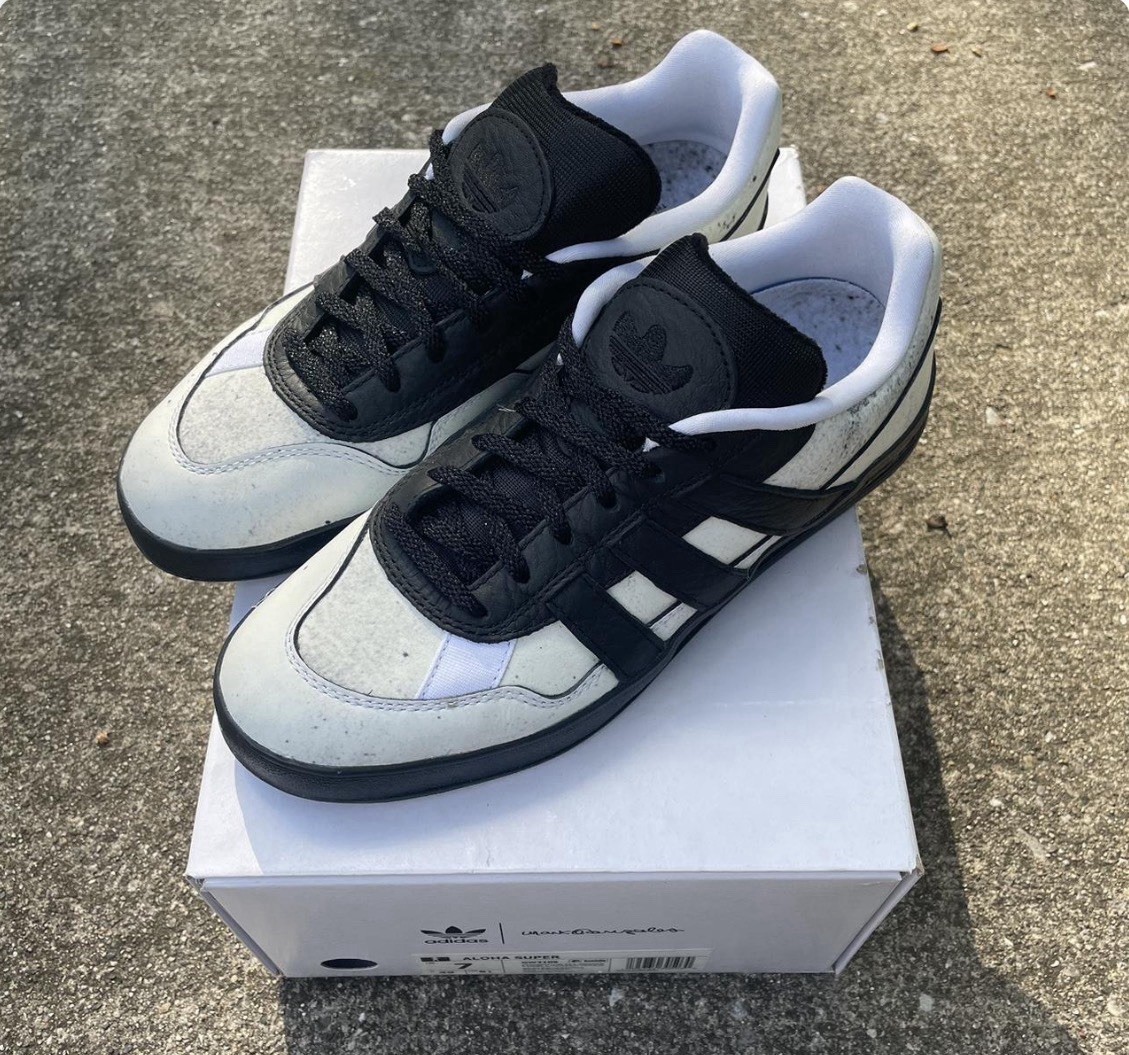 Adidas Aloha Super Mark Gonzalez Size 7 (SKATED ONCE)