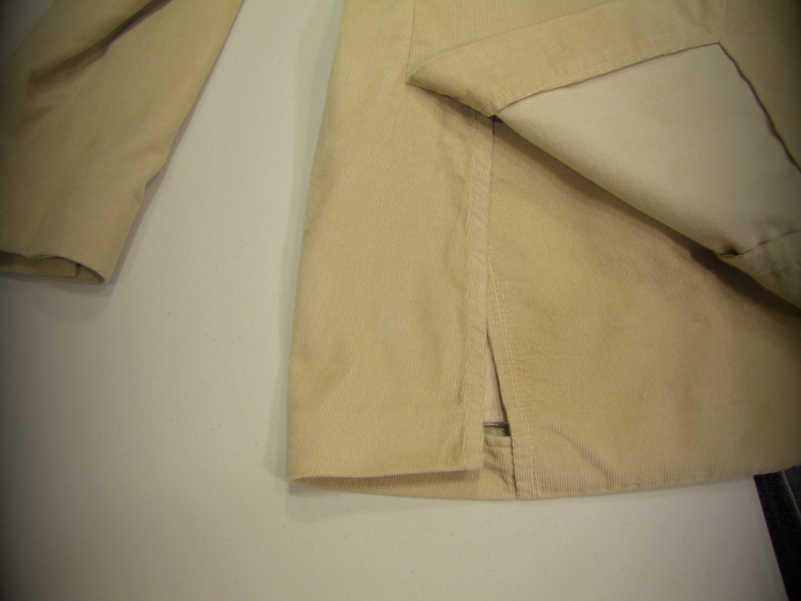 Massimo Alba corduroy sloop jacket 100% cotton desert tan men’s ALTERED 40 / 38