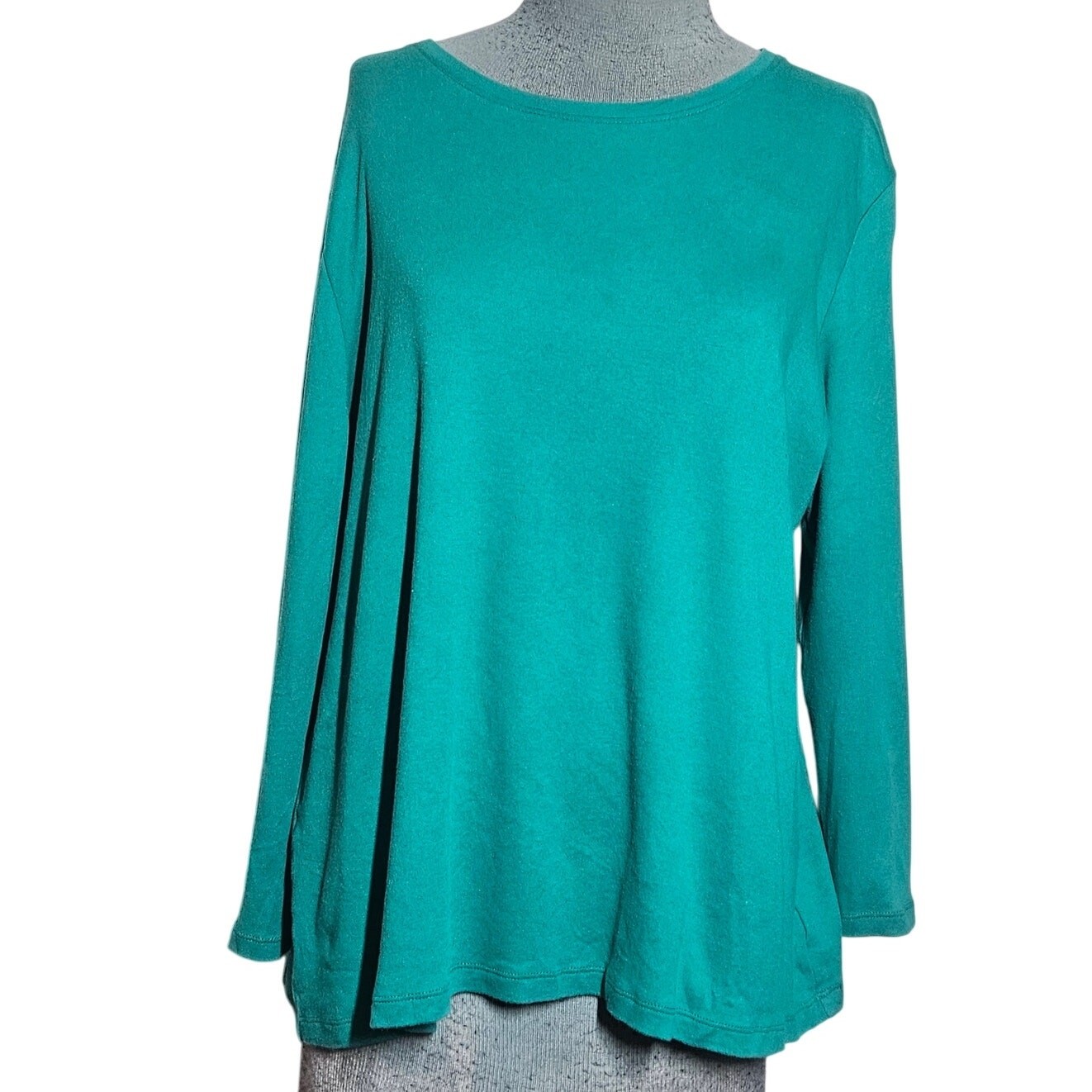 Green Perfectly Soft Long Sleeve Tee Size XL