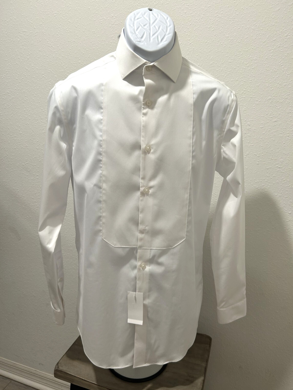 Calvin Klein Mens Regular Fit Stretch Wrinkle Free Shirt White Choose Your Size