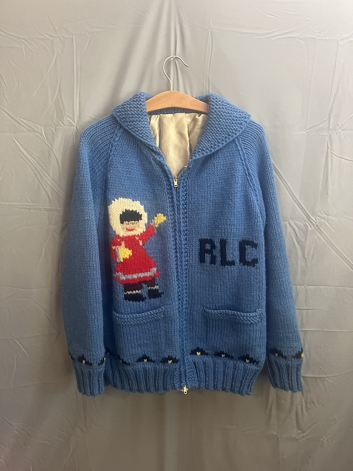 1950s True Vintage Custom Homemade Double Zip Lined Eskimo Native Cowichan Talon