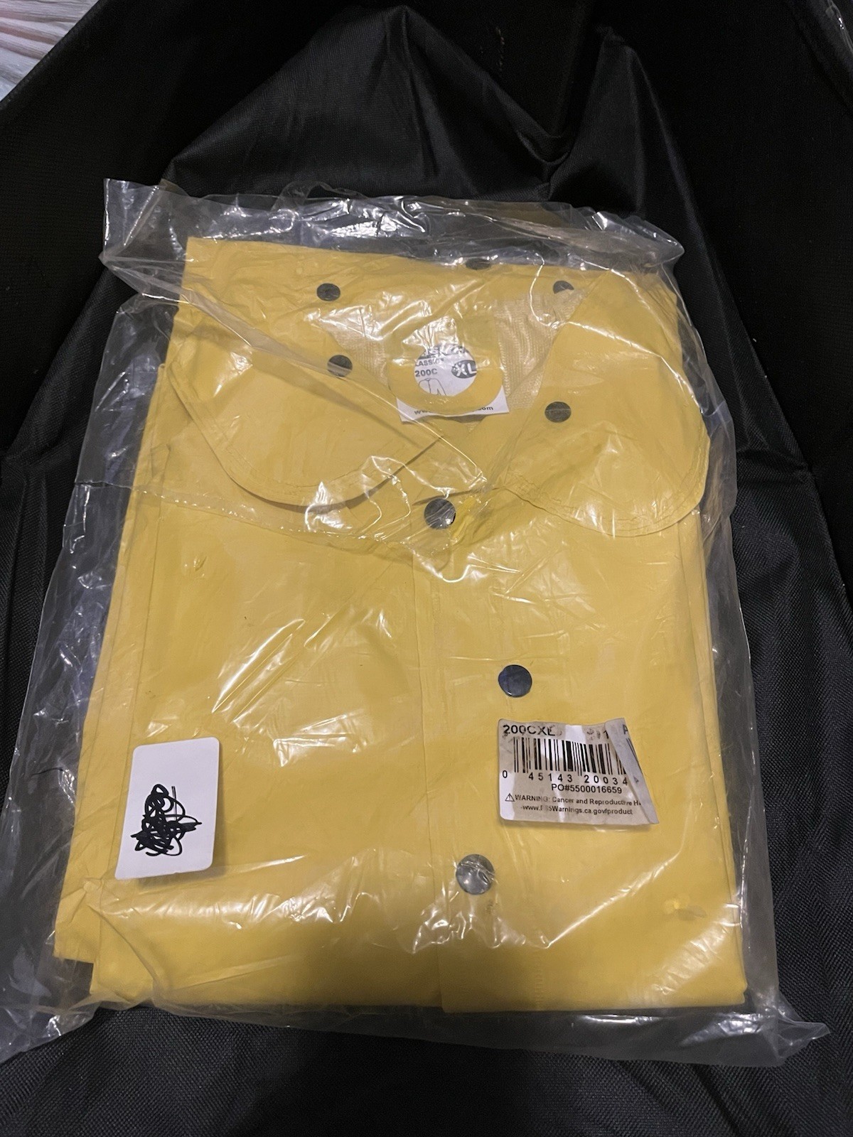 NEW River City Garments Classic Rainwear Jacket With Detachable Hood 200c XL