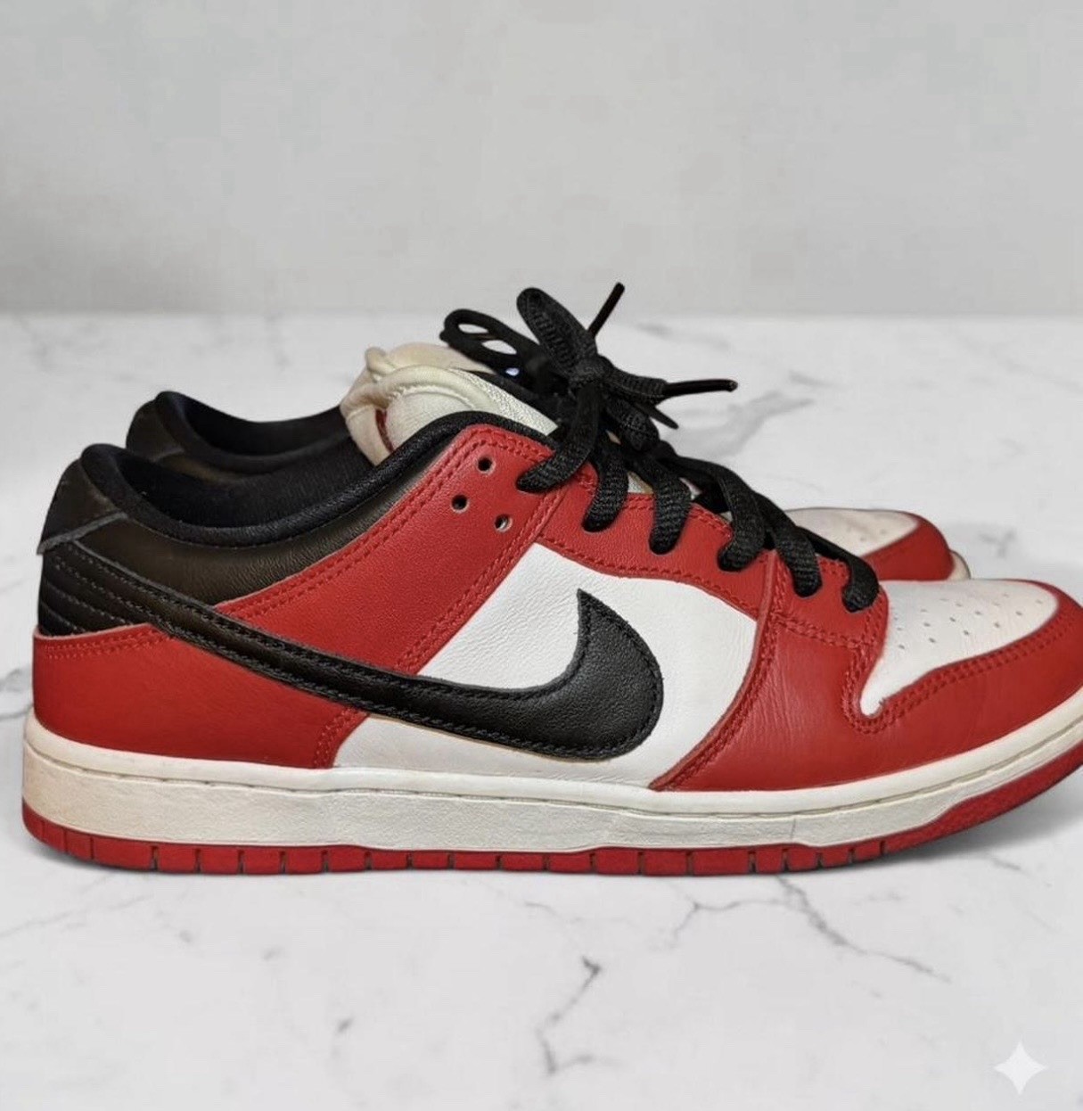 Size 8M/9.5W – Nike SB Dunk Low Pro J-Pack Chicago BQ6817-600 Pre-Owned