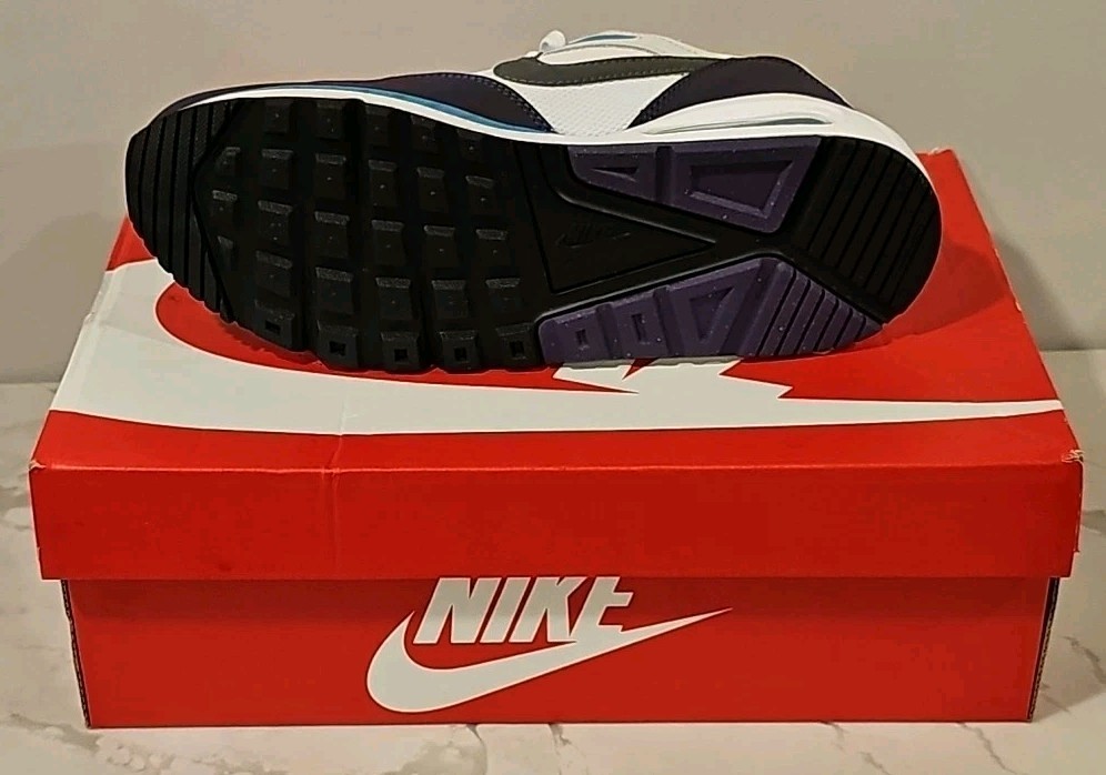 Nike Air Max Correlate Womens Size 9.5 Sneakers Shoes White Dark Grey Purple New