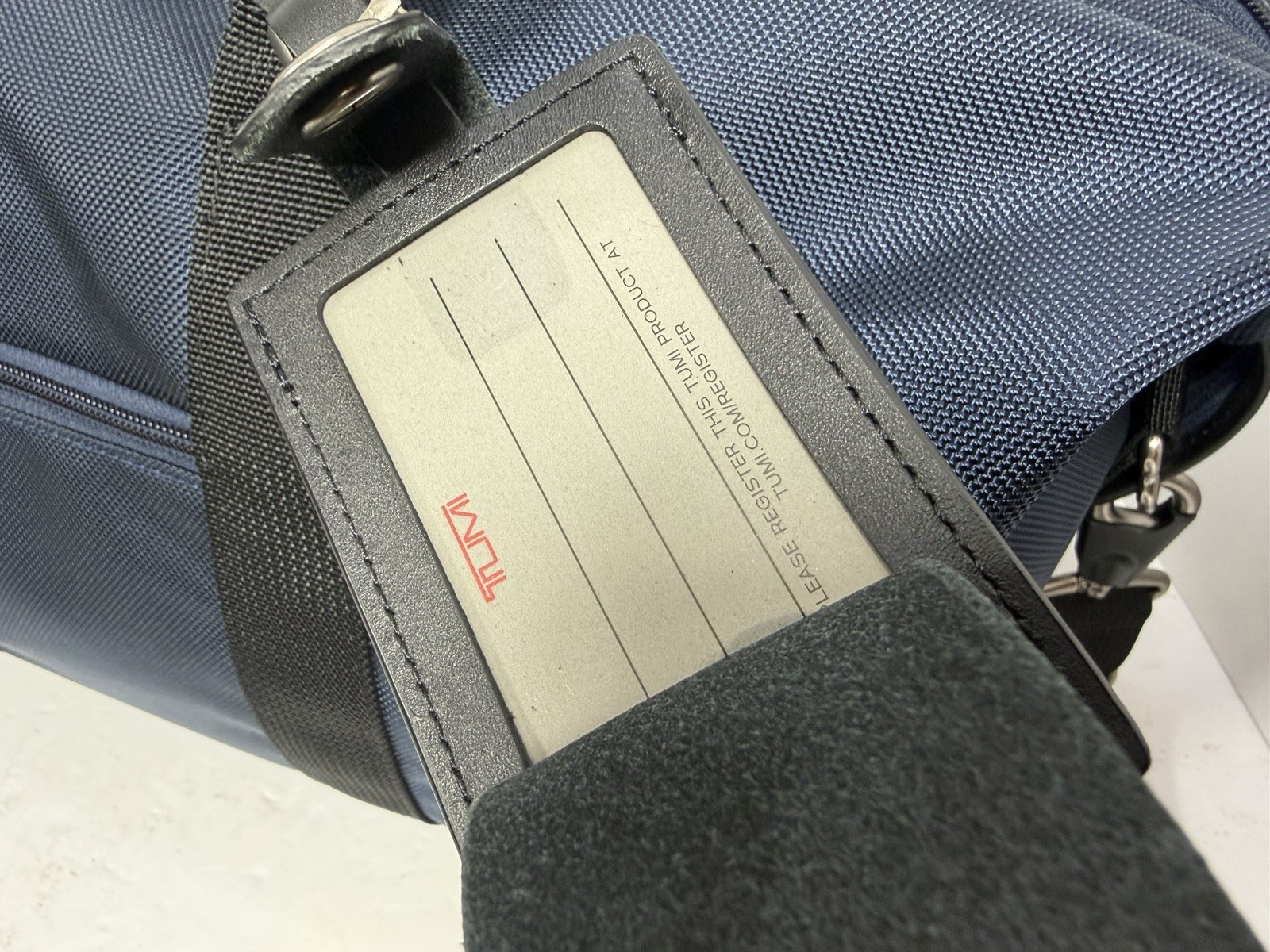 Tumi Alpha Travel Satchel Gen 4 Blue 18x8x12 New