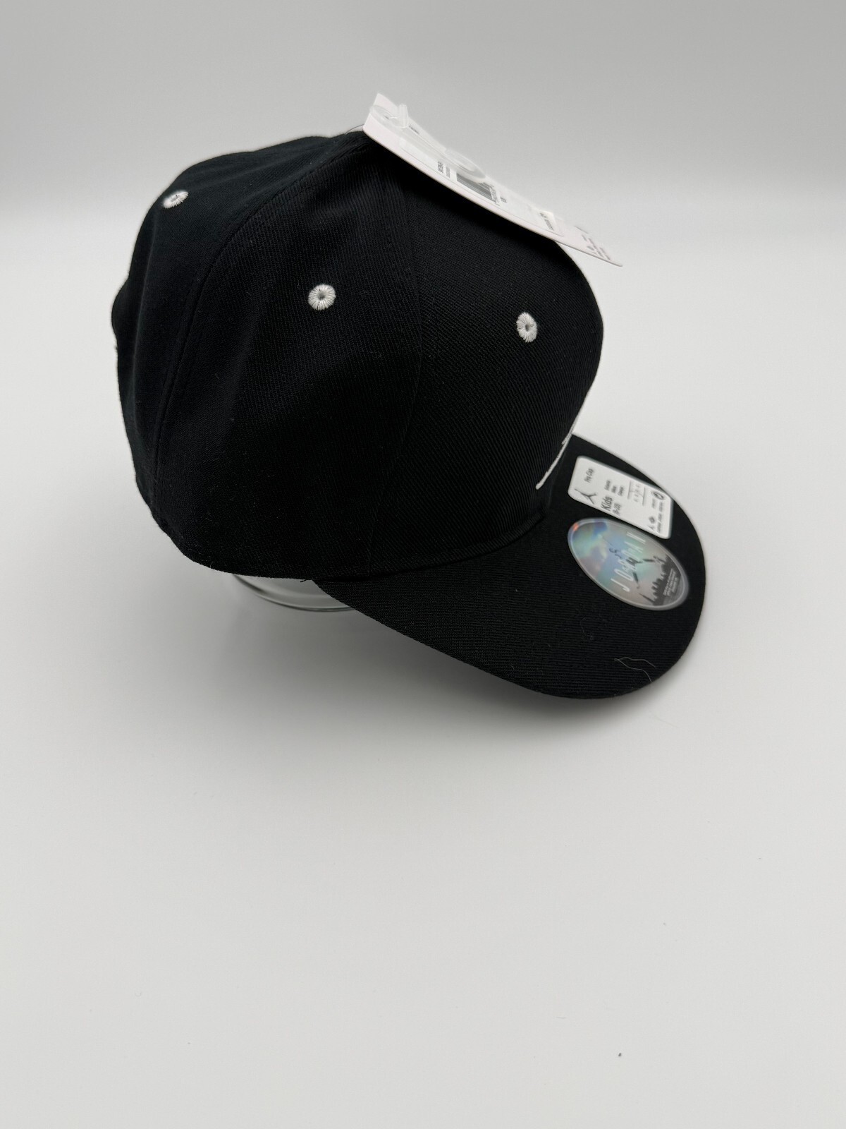 Jordan Jumpman Kids Pro Snapback Hat Black White Adjustable 8-20 NWT