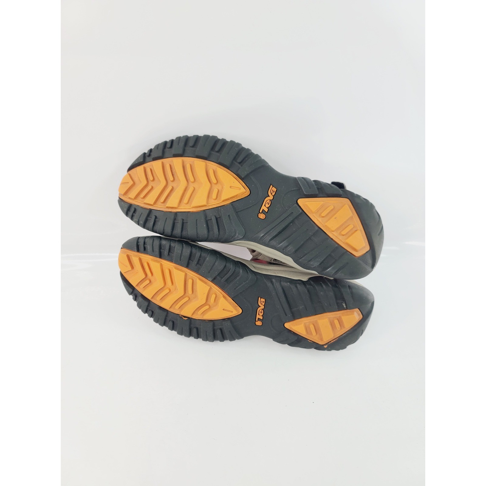 Teva, Solid Open Toe Synthetic Rubber Outdoor, Sport Sandals, Men Size 10 Brown.