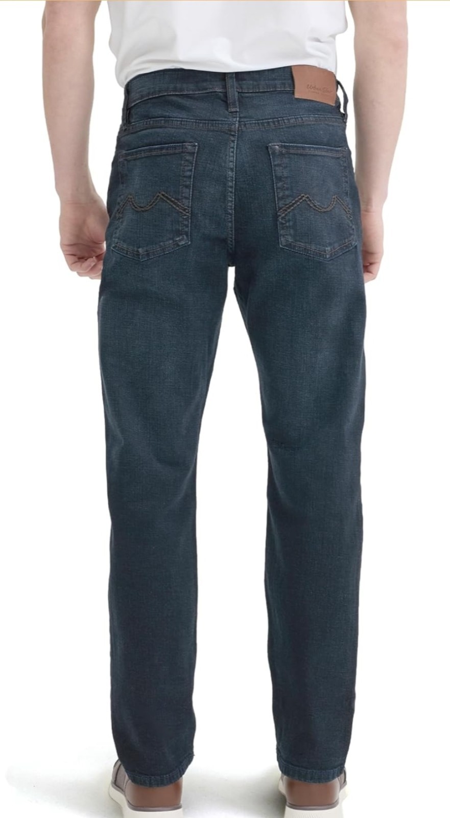 Urban Star Premium Straight Fit Denim Jeans Blue Dark Men’s Size 40 X 31