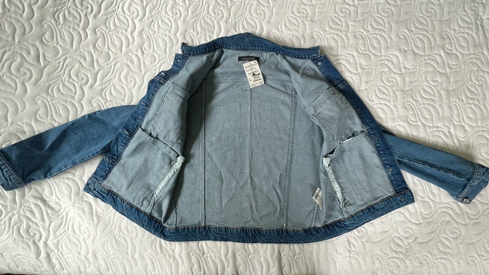 Mavi Jeans Jacket Women Denim Classic Jacket Size M New With Tag