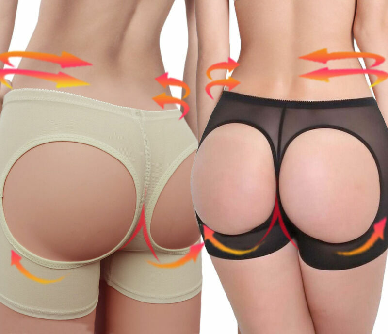 Womens Butt Lifter Briefs Body Shaper Hip Push Up Panties Booty Enhancer Booster