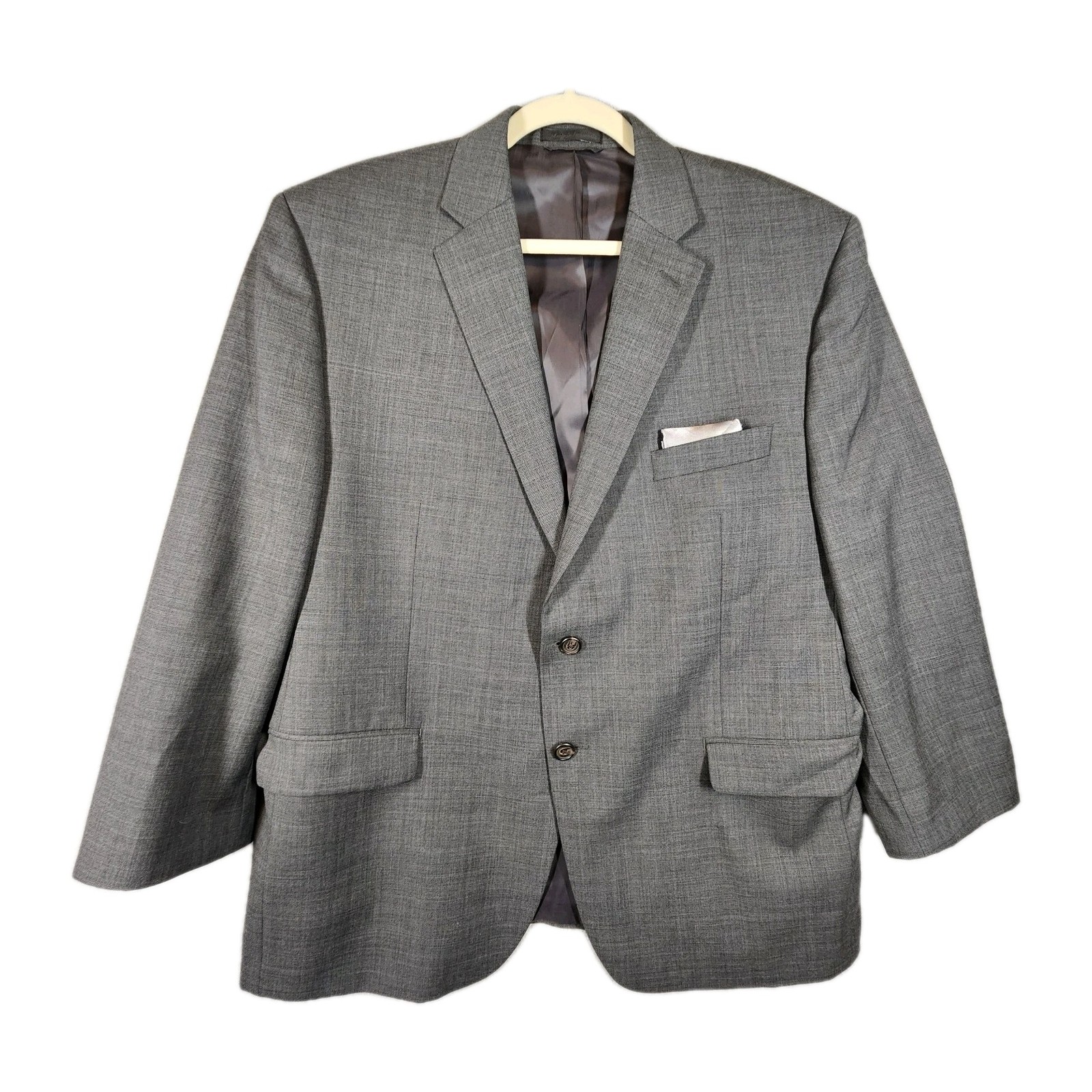Lauren Ralph Lauren Wool Single Breasted Blazer Sport Coat Old Money Luxury 44S