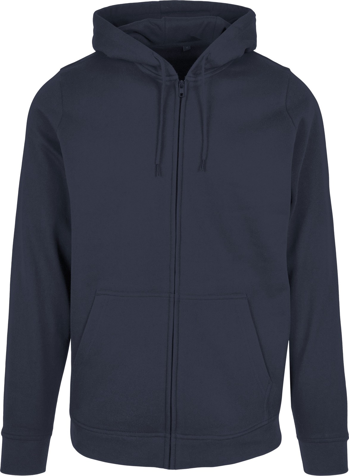 Build Your Brand Basic Basic zip hoodie – Hood, Set-in sleeve, Kangaroo pocket