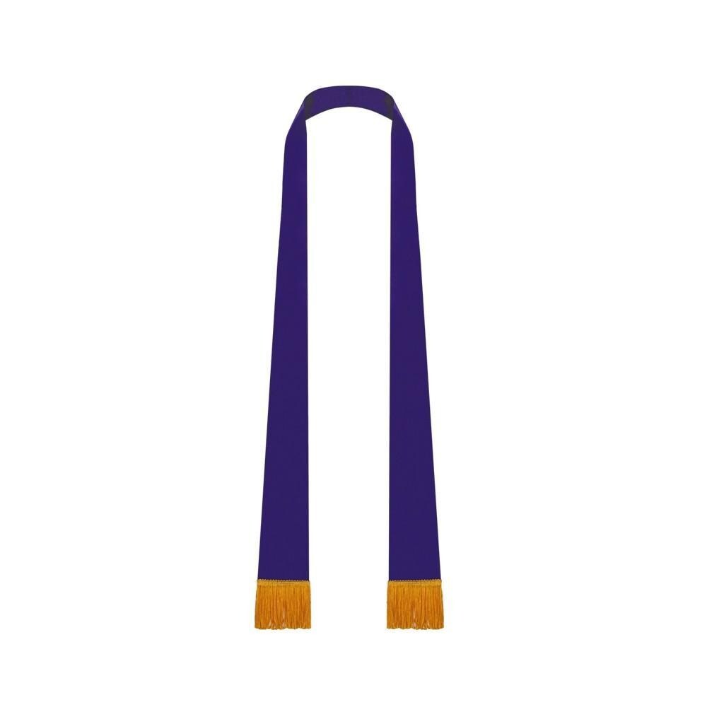 Purple Satin Pulpit Stole