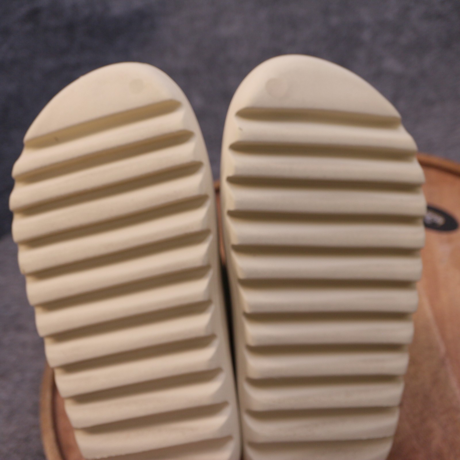 Adidas Yeezy Slides Bone Mens Size 5 US / Womens 6 US Beige Sandals FZ5897
