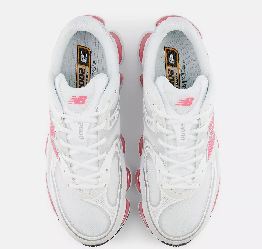 ABZORB 2000, WHITE with PINK HEAT