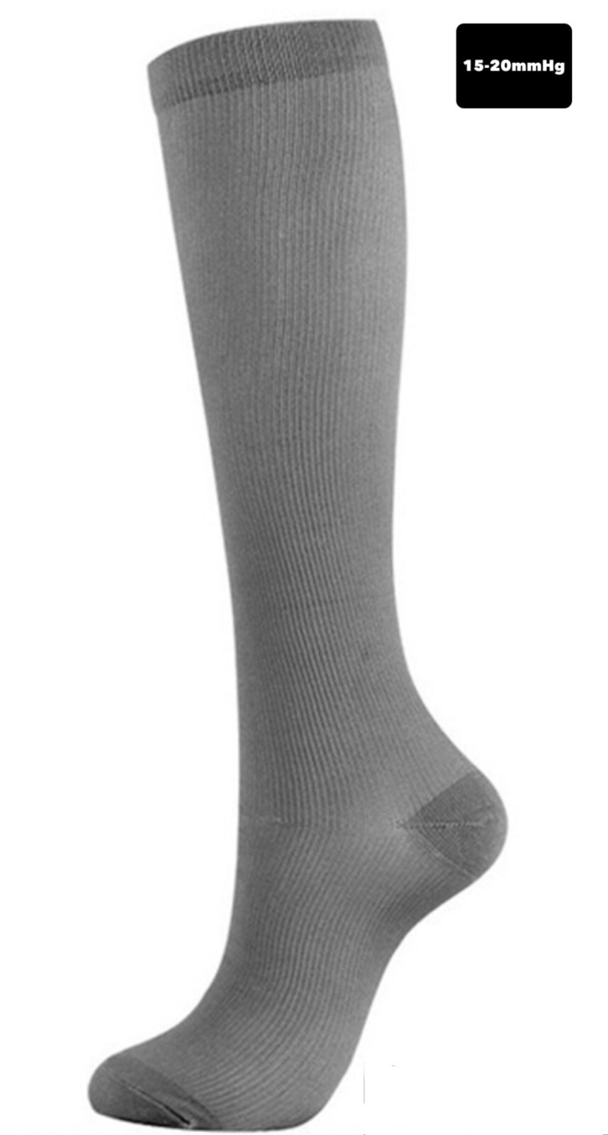 Pickleball Compression Socks Stockings Unisex Knee High Medical Relief S-4XL