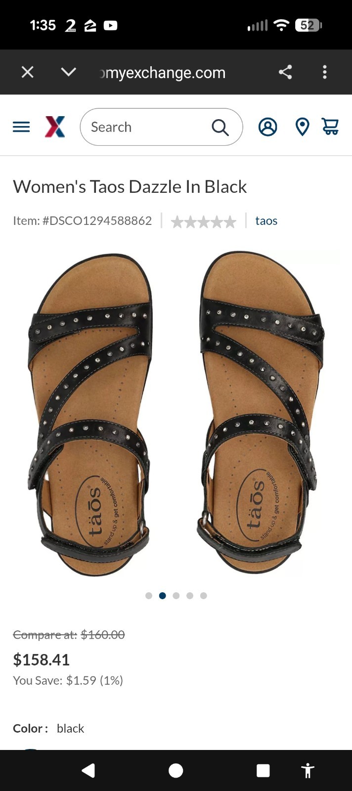 Taos Dazzle Party Sandals Women’s sz 9 Comfort Strappy Outdoor Supportive Shoes