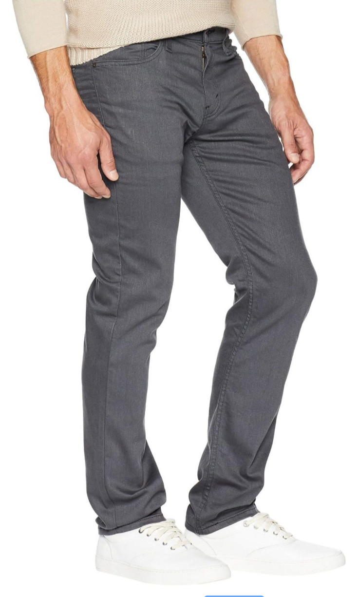 NEW Levis Jeans 511 Men SLIM FIT STRETCH Gray Pants Size 29 x 30 NWT