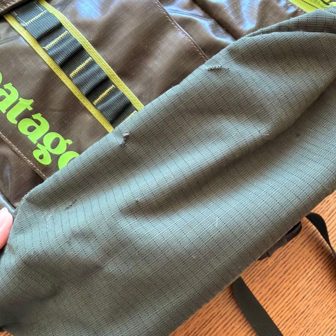 PATAGONIA Black Hole Pack 49331 US 19.7×13.0in Green Durable Backpack Used Japan