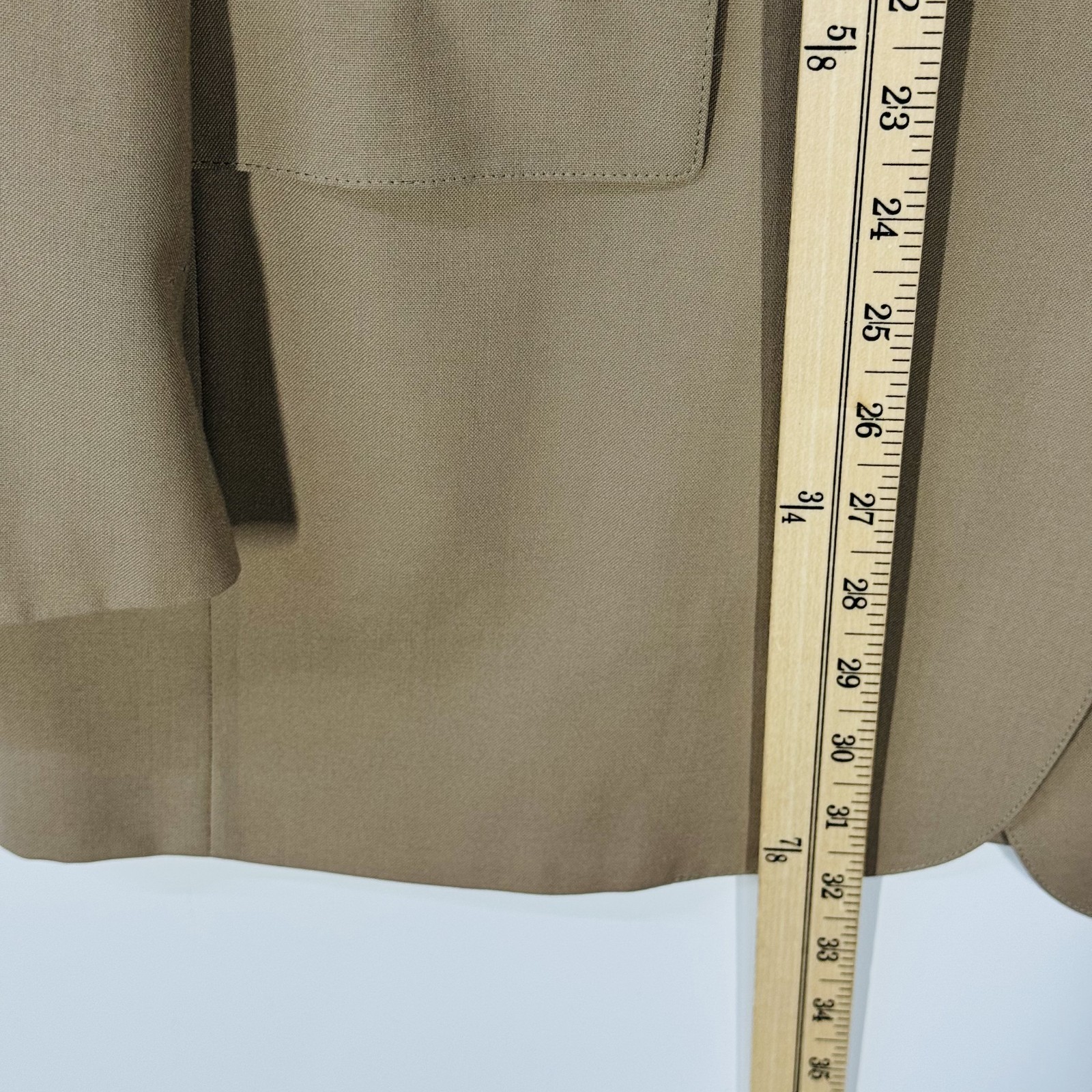 Austin Reed Men’s Blazer Jacket Ivory Gold Button USA Made Sport Coat Vintage