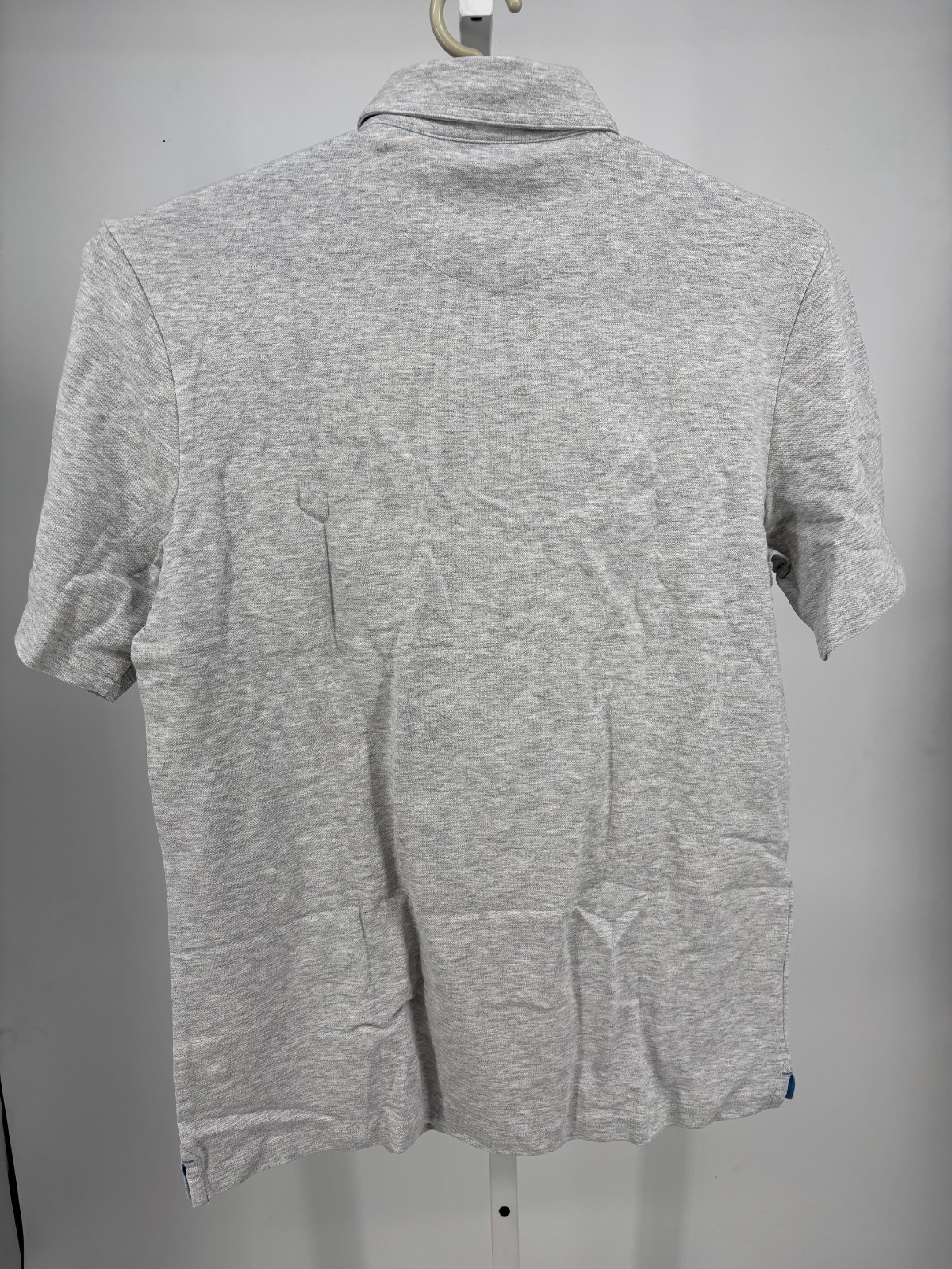 Johnnie-O The Heathered Original Pique Polo 2.0 M Gray Summer Outdoor Beach NEW