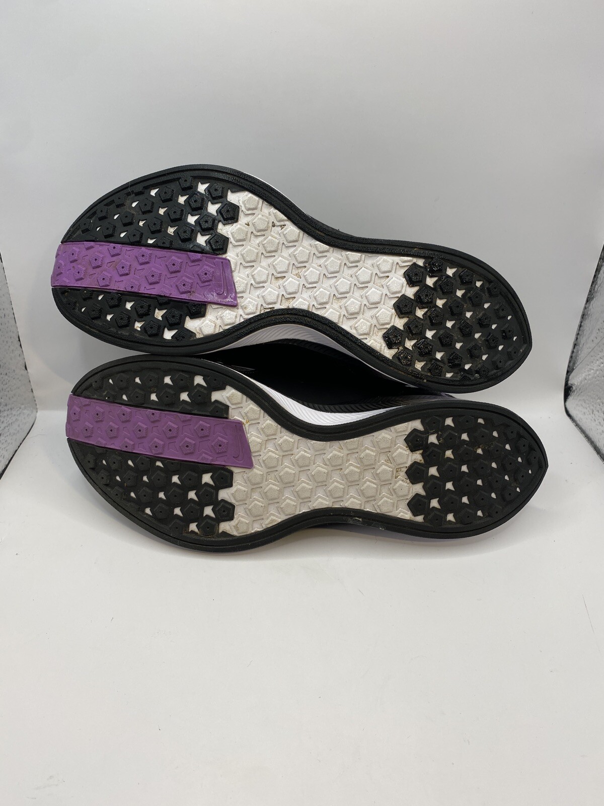 Nike Zoom Pegasus Turbo XX Women’s Running Shoes, Sz 7.5 AR4347 001 Black/purple