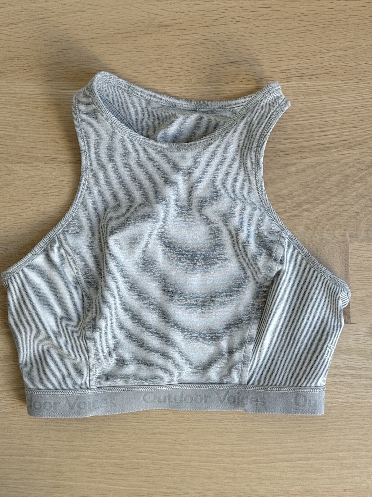 Outdoor Voices High Neck Sports Bra Size S Gym Workout Running