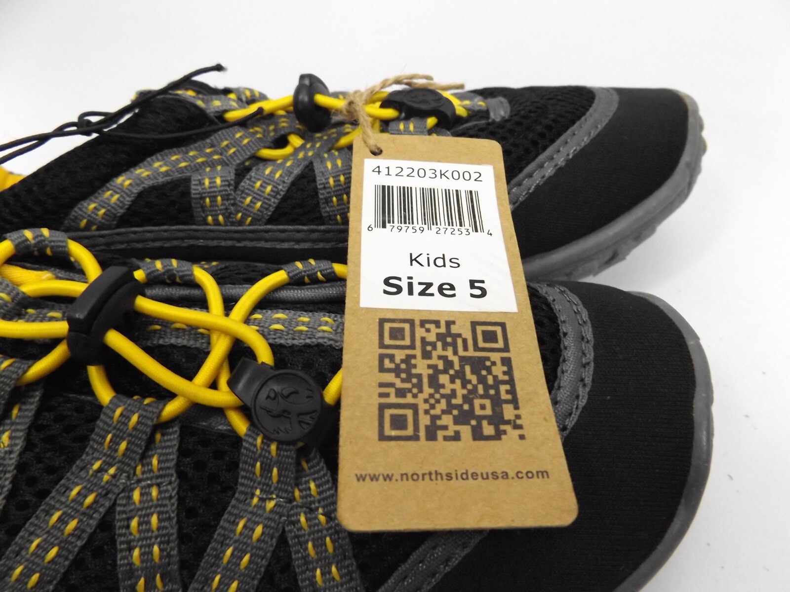 Northside PUTIAN FUJIAN Water Sport Comfort Shoes Big Kids Size 5.0 Y, NEW, Blac