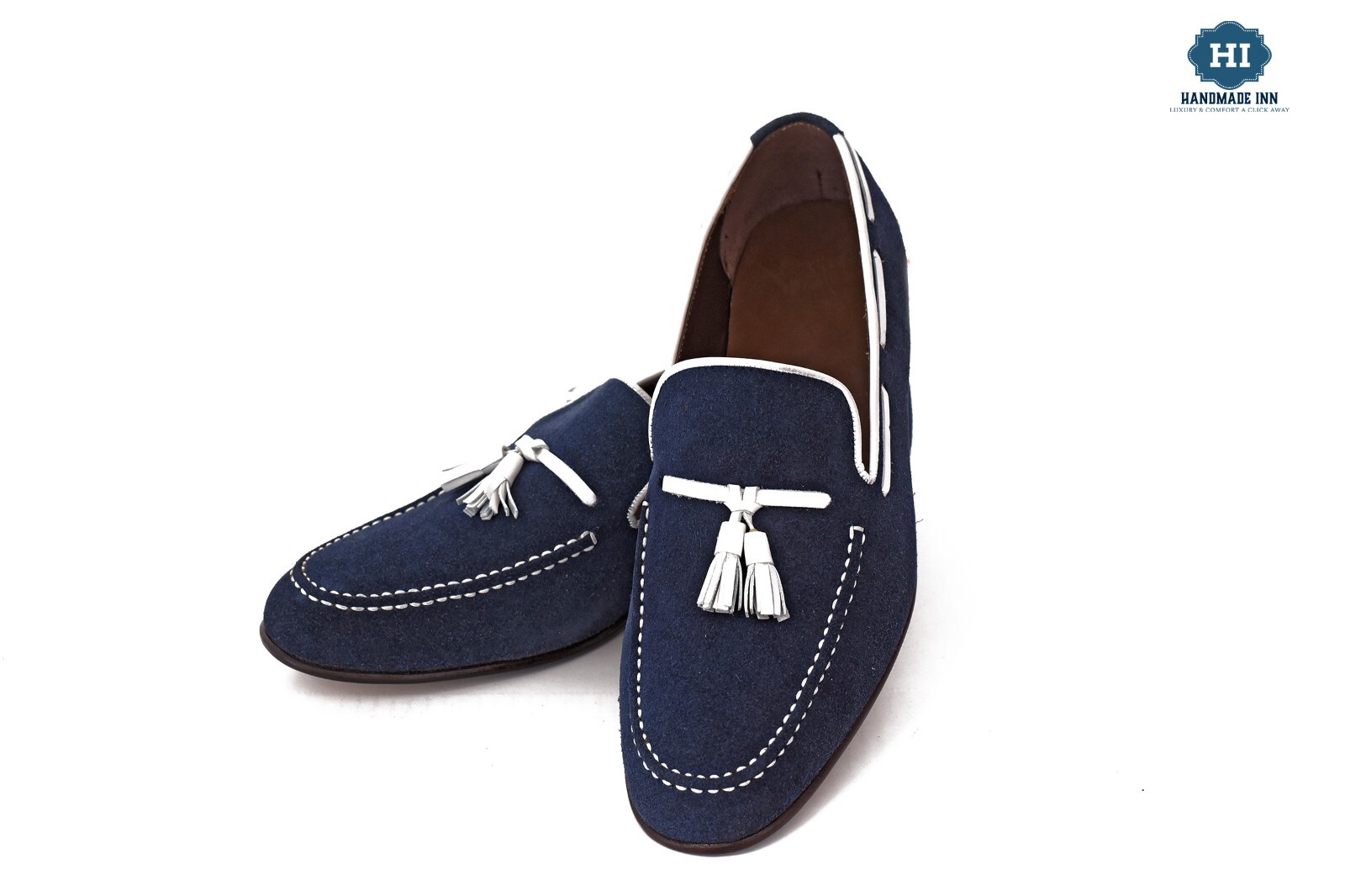 Elevate Your Style with Handcrafted Suede Tassel Loafers | Premium Quality Shoes