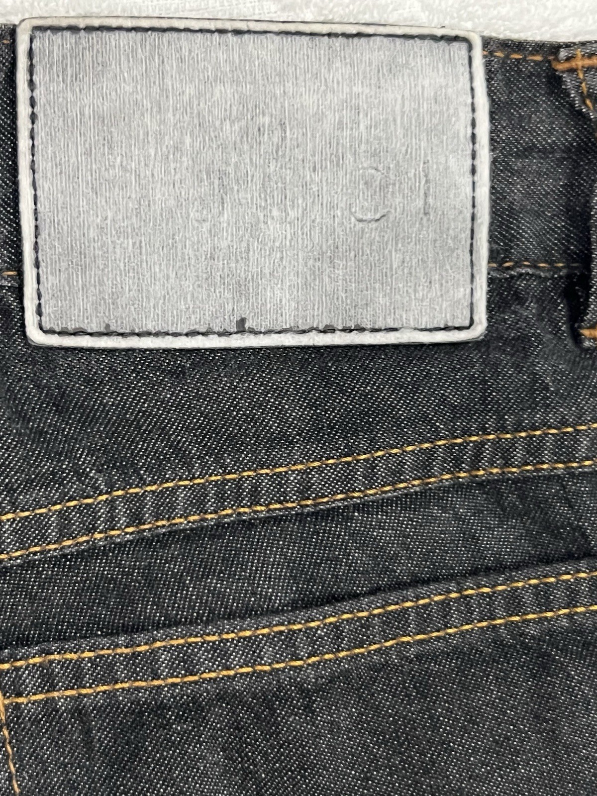 Vintage Women Gucci by Tom Ford Size 38 Wide Leg Boot Cut Flared Jeans Dark Gray