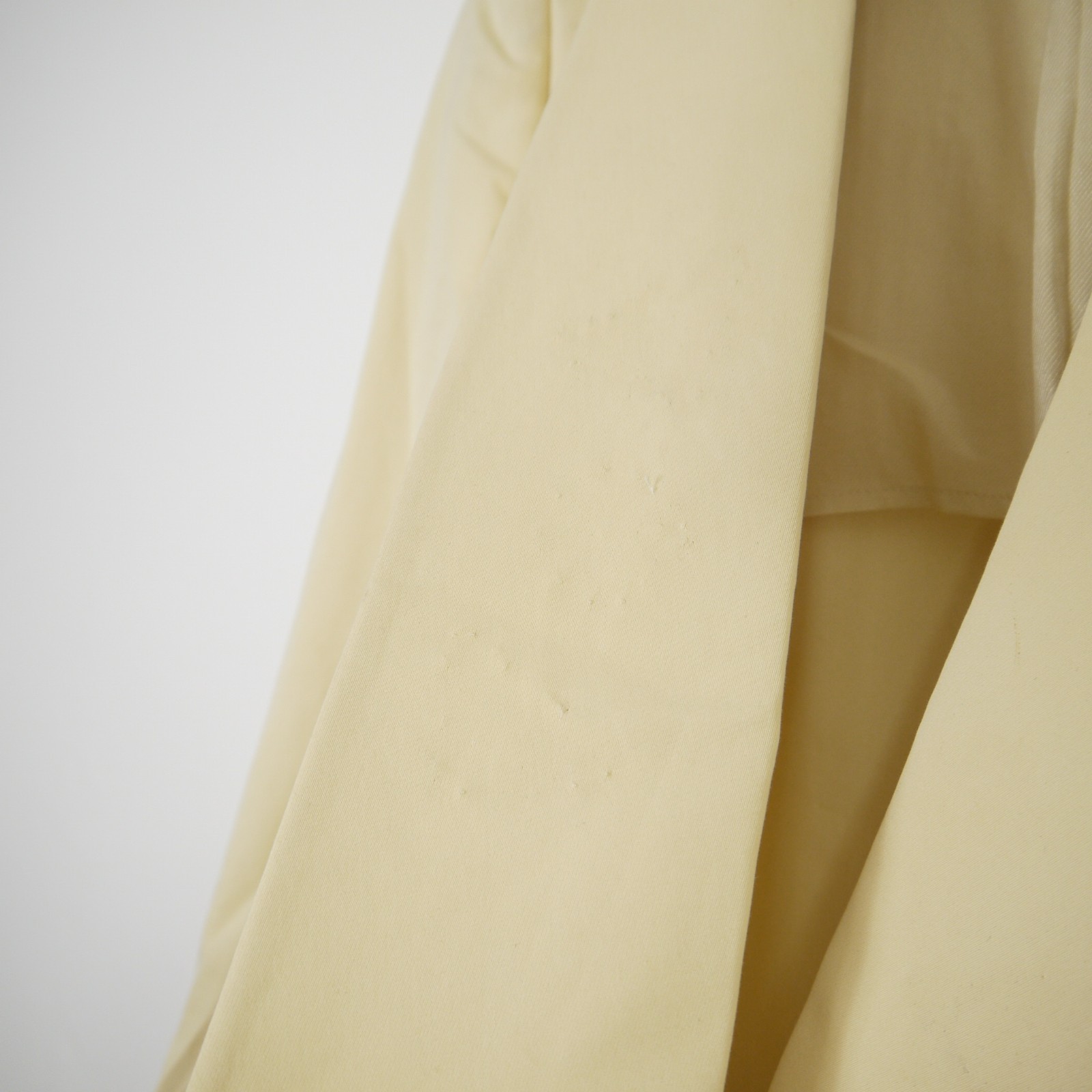 Stella McCartney Blazer Cotton Silk Cream One Button Single Breasted Size 8