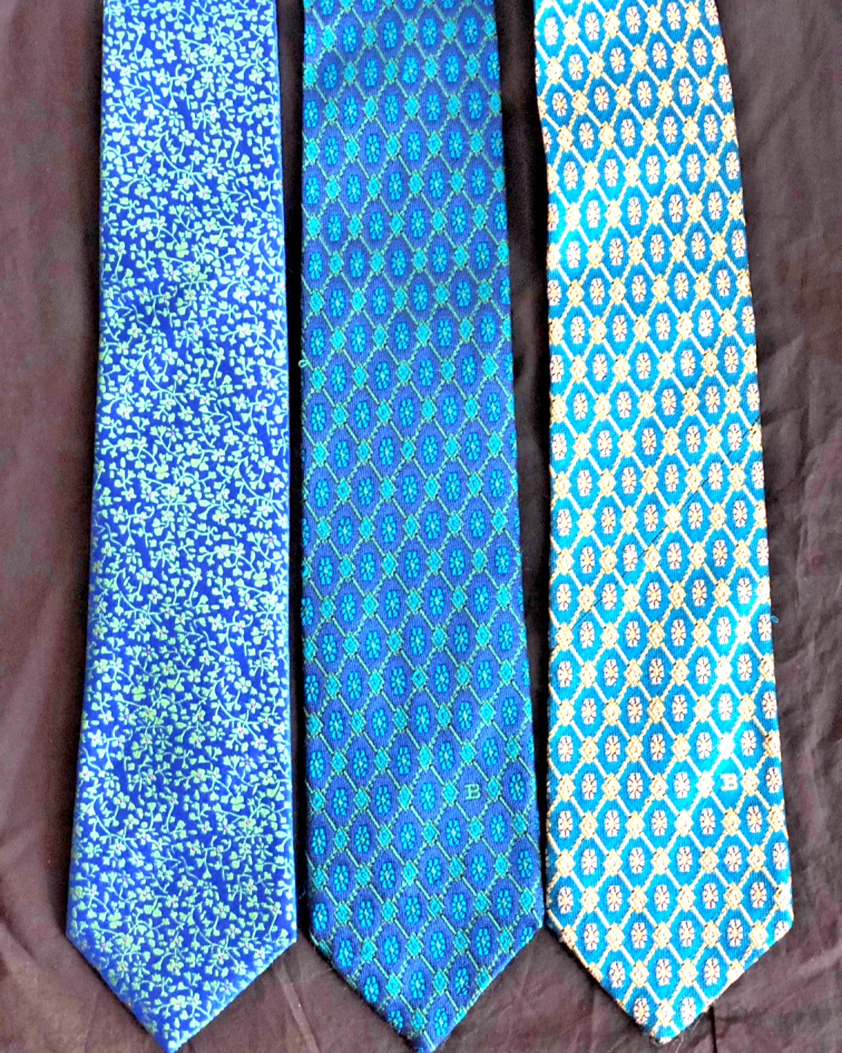 ties for men 100% silk Bally Swizerland