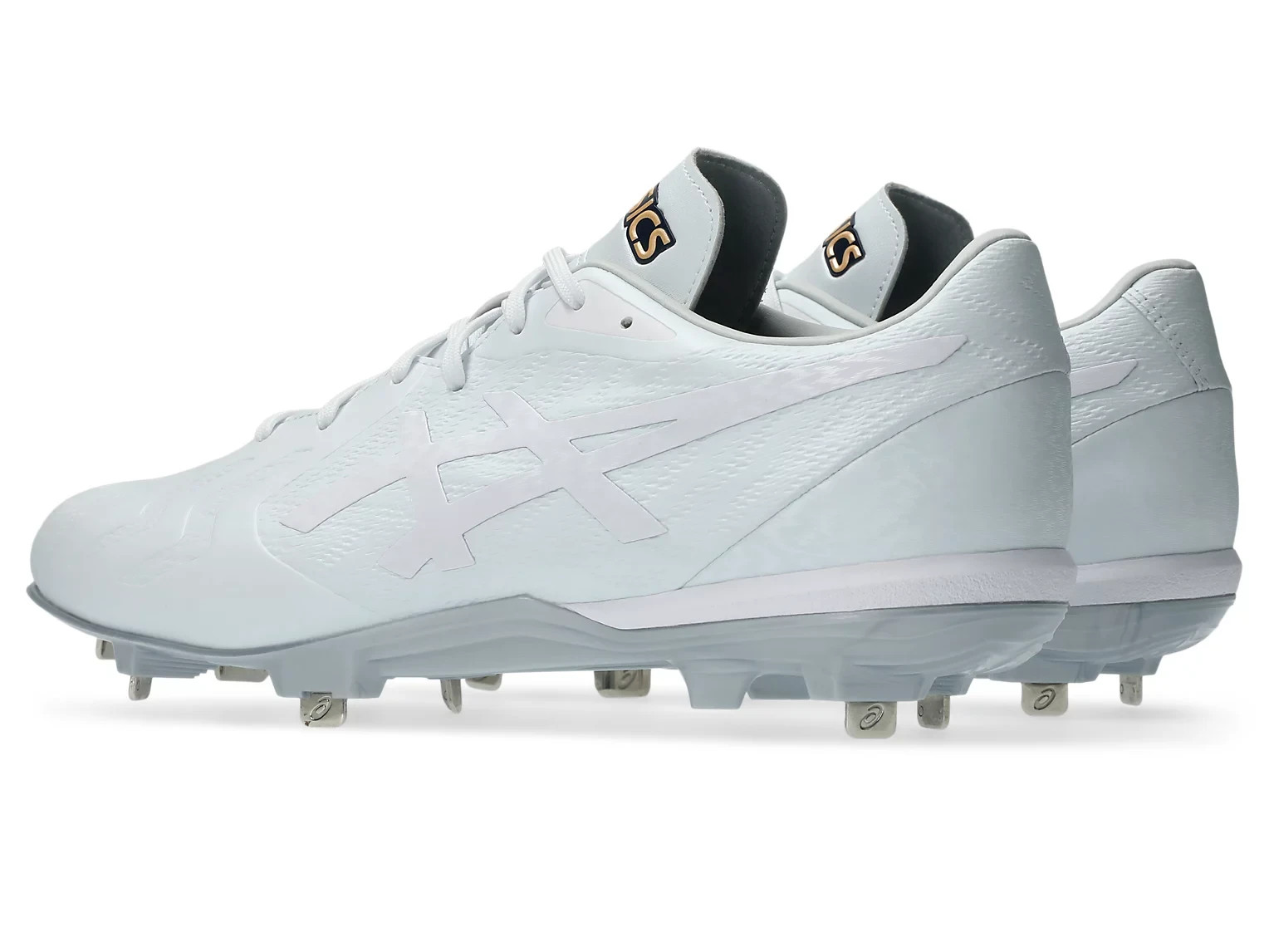 ASICS GOLDSTAGE I-PRO FORCESPEED “WIDE” 1121A074 110 White White Baseball Cleats