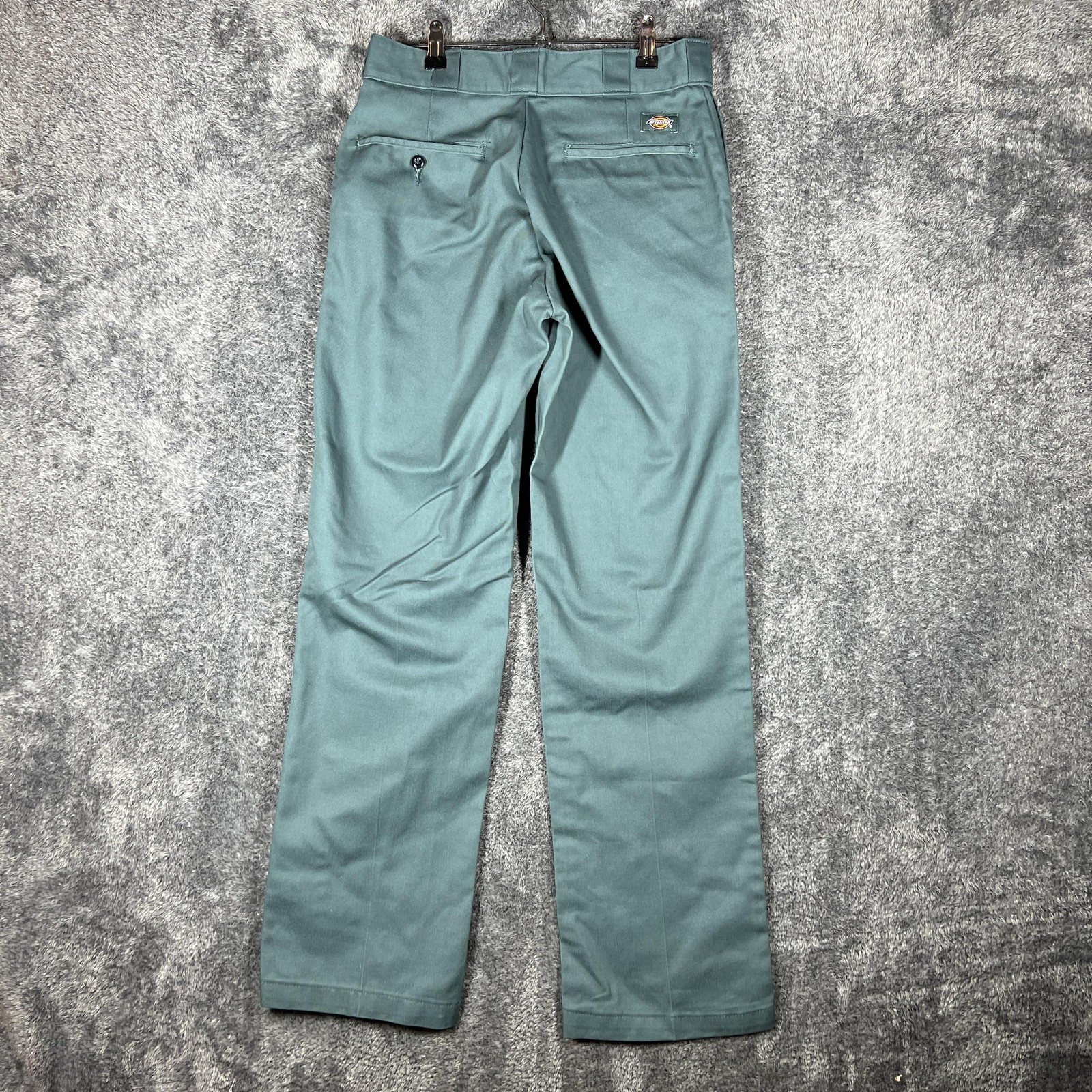 Dickies Pants Mens 28×30 Green Chino 874 Original Fit Canvas Workwear Pockets