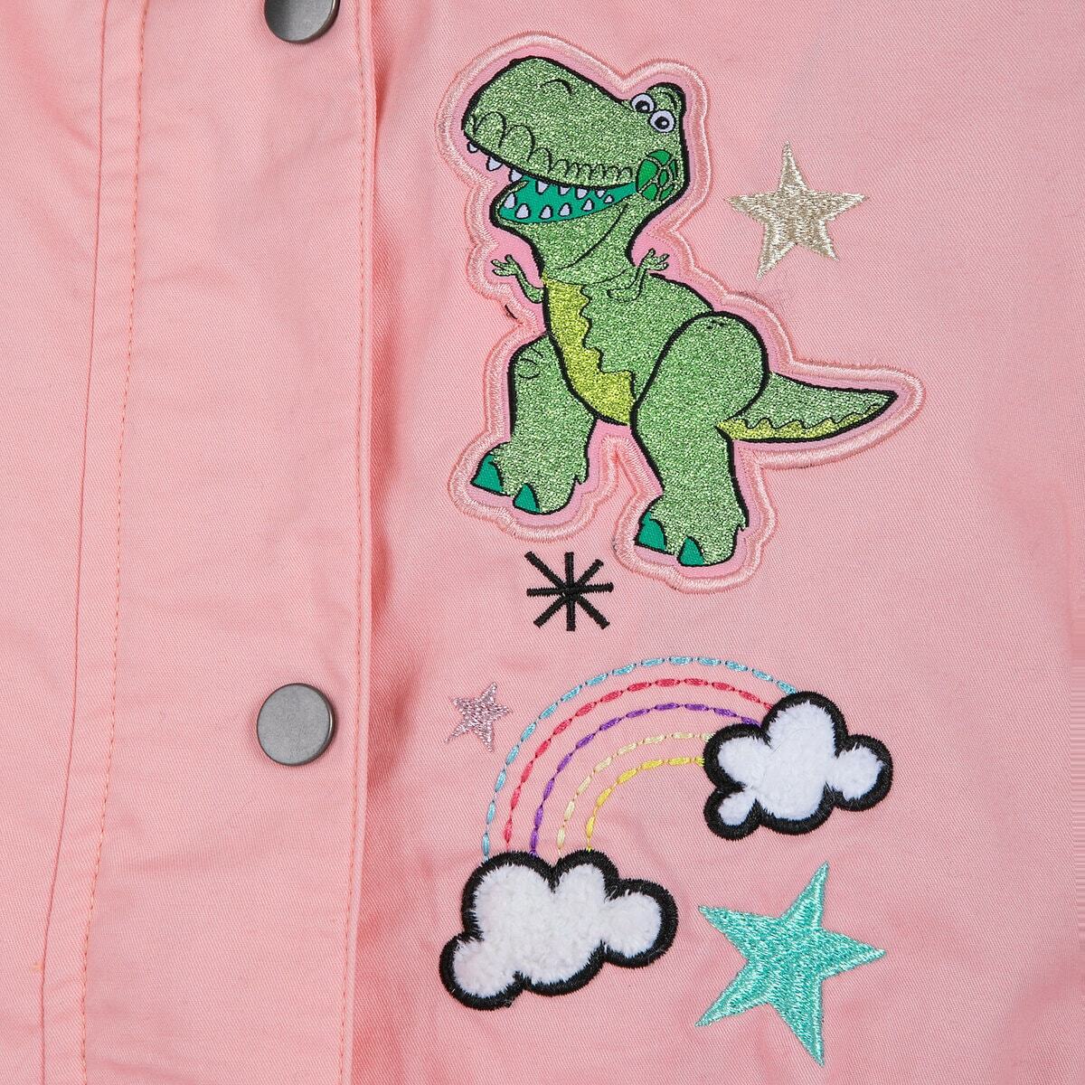 Toy Story 4 Girls Pink Hooded Jacket Zip SZ 5/6,7/8,9/10,11/12 Disney Store New